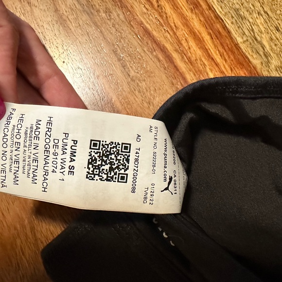 NWT~🦖SOLD!🦖Puma Cloudspun Bralette size M sports bra - Picture 9 of 12